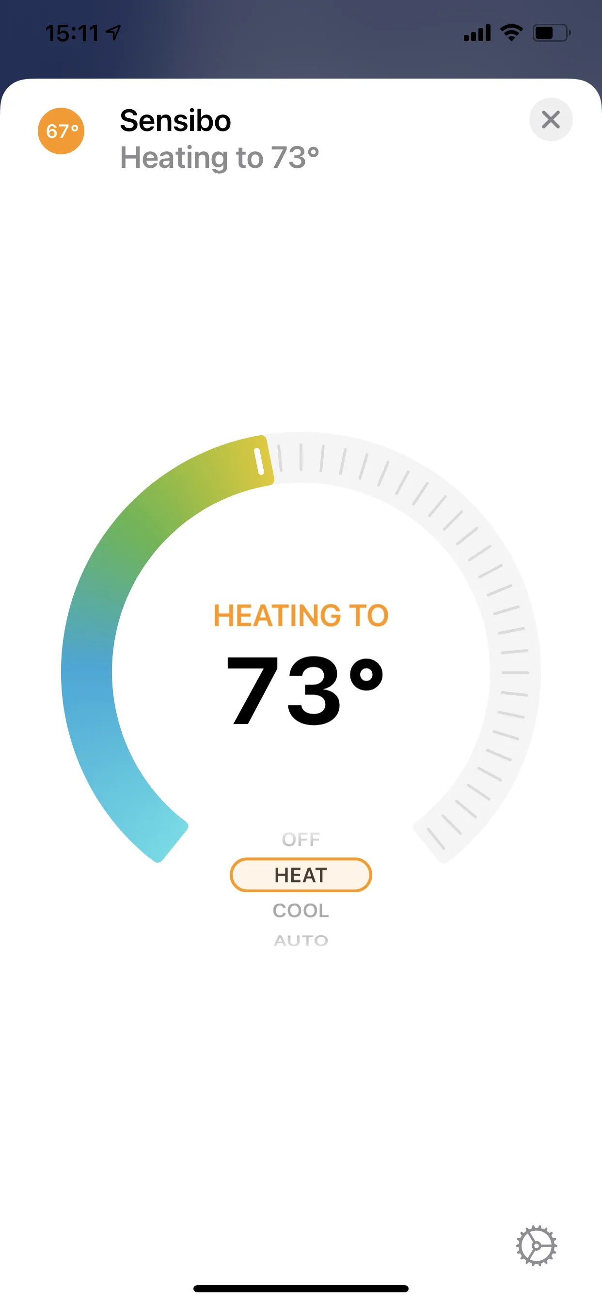 HomeKit controls