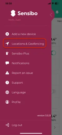 iOS Location Settings